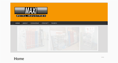 Desktop Screenshot of maximetals.com